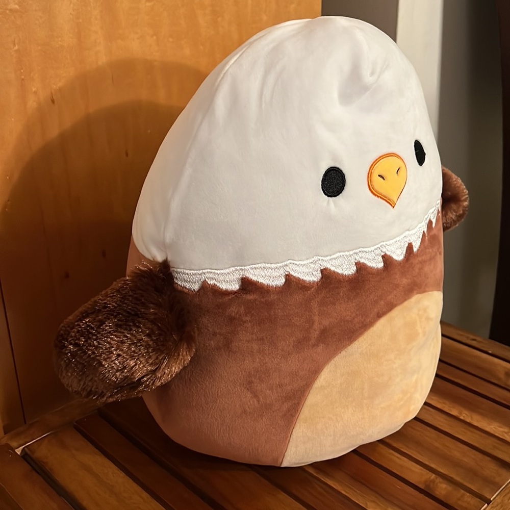 NWT 12” Edward the Eagle Squishmallow america Independence Day 4th of July - Picture 4 of 5